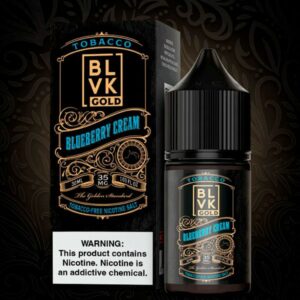 Líquido BLVK Tobacco – Blueberry Cream -Nic Salt