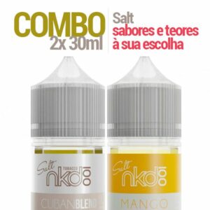 COMBO 2 Líquido Naked 30ml – Nic Salt