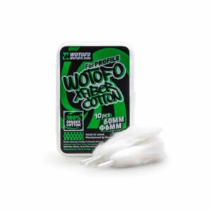 Algodão XFiber Cotton 6MM – Wotofo