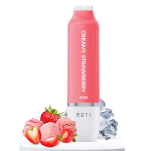 Kit Moti One 4000Puffs – Creamy Strawberry